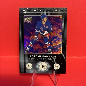 2024-25 Upper Deck Series 2 Artemi Panarin SPECKLED Playlist #PL-17 - Picture 1 of 2