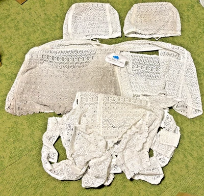 Lexus Genuine LS430 Toyota Celsior 01-06 Optional Lace Half Seat Cover OEM JDM Foto 1 de 4