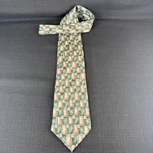 Cocktail Collection Tequila Microscope Mens Tie 100% Silk 56 x 4 Short Necktie - Picture 1 of 14