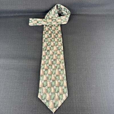 Cocktail Collection Tequila Microscope Mens Tie 100% Silk 56 x 4 Short Necktie - Image 1 of 4