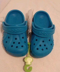 NWT Crocs Baya clog Toddler C7 Blue - Picture 1 of 7