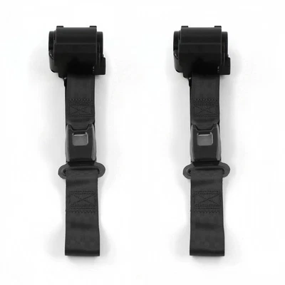 Ford Fairlane 1962 - 1965 Standard 2pt BK Retract Bucket Seat Belt Kit-2 Belts  - Image 1 of 4