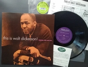 LP THIS IS WALT DICKERSON! NEW JAZZ 1994 JAPAN REISSUE WAVE JAZZ CLASSICS + INSE - Picture 1 of 1
