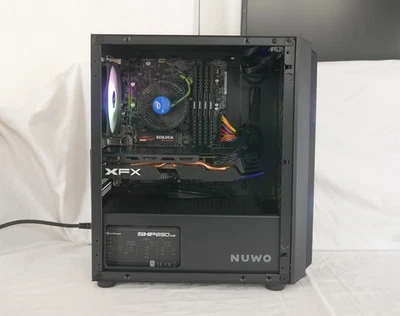 PC Gaming i7 6700T+ 16GB DDR4 + RADEON RX 580 8gb + 512GB M.2 SSD + WINDOWS 11 - Immagine 1 di 4