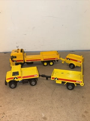 Matchbox Superkings Collection Joblot Bundle Daf Space Cap Unimog Trailer - Image 1 of 4