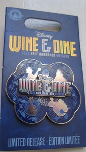New Disney Parks Wine & Dine 2022 Half Marathon Weekend Limited Release Pin - Bild 1 von 5