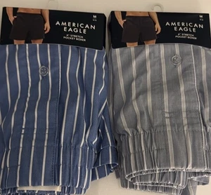 Paquete de 2 boxers de bolsillo American Eagle medianos para hombre - Imagen 1 de 2