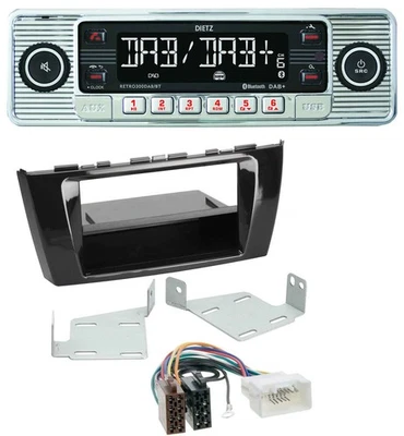 Dietz Bluetooth MP3 DAB USB Autoradio für Mitsubishi Space Star A00 ab 13 Ablage - Bild 1 von 4