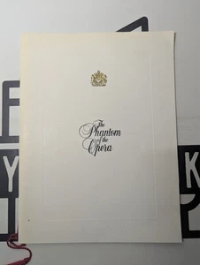 Das Phantom der Oper Spielbuch mit Besetzungseinlage 1994 Softcover Vintage - Bild 1 von 5