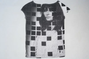 Sarah Pacini Modal Print Top Größe 1 - Bild 1 von 9