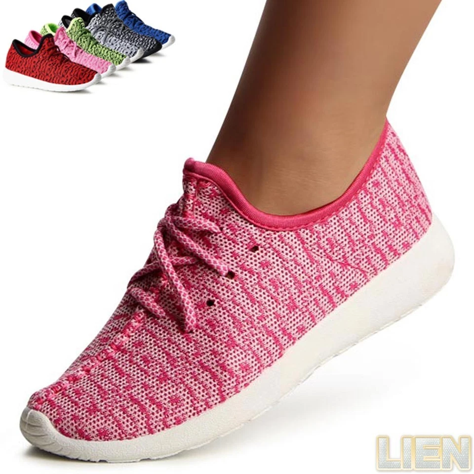 Sneaker Da Donna Scarpe Sportive Stringate Runners Scarpe Da Tempo Libero - Immagine 1 di 1