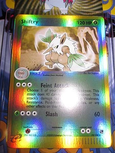POKEMON MINT (◕‿◕✿) EX SANDSTORM ENGLISH SHIFTRY REVERSE HOLOFOIL 22/100 2003 - Picture 1 of 1