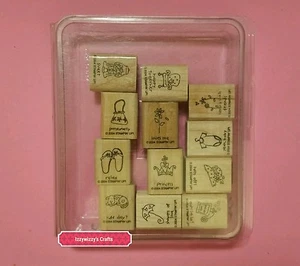 Stampin Up A LITTLE LOVE perro bebé cumpleaños sentimientos amistad - Imagen 1 de 2