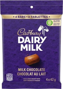 Cadbury Dairy Milk, Milk Chocolate, The Classic Creamy Taste, Chocolate Bars, - Picture 1 of 6