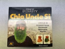 Duck Dynasty Uncle Si Chia Pet Decorative Planter Handmade Kit Brand New Sealed