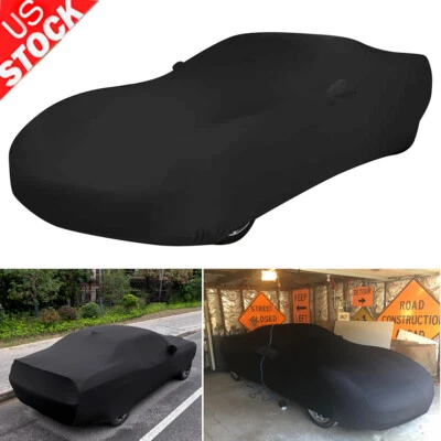 For Mercedes-Benz SL500 SL600 Indoor Car Cover Stain Stretch Dust-proof Foto 1 de 4