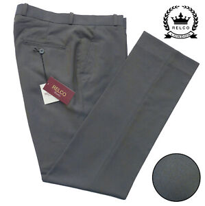 Relco Mens Tonic Two Tone Sta Press Trousers NEW Mod Skin Ska Vtg Stay Pressed