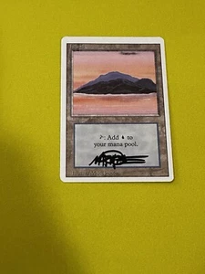 MTG Magic Island C Signed Artist Proof x1 3RD Revised 3ED Mark Poole - Picture 1 of 2