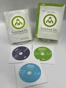 Switched On Schoolhouse 8th Grade 800 3 Subjects Science 2, Bible, History/Geo - Picture 1 of 6