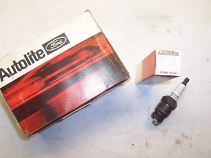 Autolite Spark Plug box of 10 - 1958 thru 70 Ford, Lincoln, Mercury V8 - BF42 - Picture 1 of 2