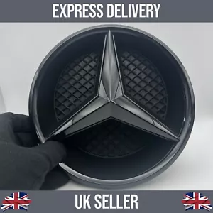 Mercedes Benz Gloss Black Front Grille Badge GLE W166 / GLC W253 / GLS 15 - 19 - Picture 1 of 5