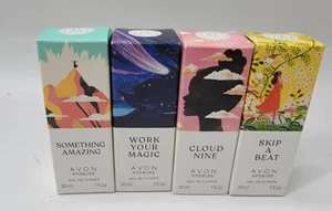 (Lotto di 4) Avon Stories Collection Work Your Magic Cloud Nine Something Incredibile* - Foto 1 di 7