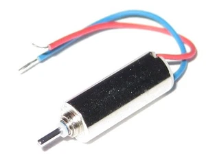 Ultra Light Micro Motor - 10 mm Long x 4 mm Diameter - 10000 RPM - 1.5 V DC - Picture 1 of 5