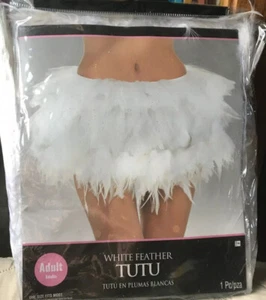 AD White Feather TUTU DLX. One Size Fit Most - Picture 1 of 5
