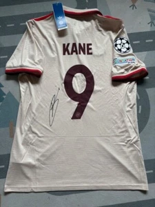 Fc Bayern München Adidas Champions League Trikot Kane Signiert FCB NEU gr. M - Bild 1 von 7