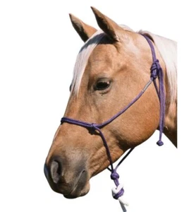 Double Diamond Buck Brannaman 124 Rope Halter - Picture 1 of 2