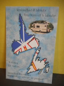 Newfoundland and Labrador Welcomes RV Visitors Postcard,Canada - Bild 1 von 3