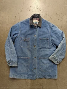Vintage 70s Sears Work Leisure Denim Coat - Picture 1 of 11