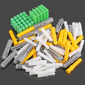 Wall Plastic Plugs Screw Fixing Expansion Pipe Brick Stone Concrete M6 M8 M10 - Picture 1 of 8