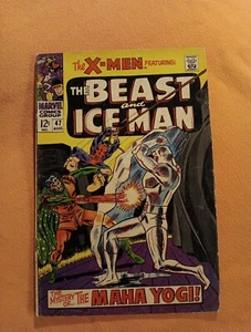 The X-Men #47 - Marvel Comics - 1968 - Beast - Ice Man - Maha Yogi - Bild 1 von 9