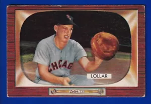 SHERM SHERMAN LOLLAR white sox 1955 BOWMAN #174 VERY GOOD NO CREASES - Picture 1 of 2