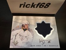 NHL Upper Deck/Fleer 05-06-07-08-09 #'D Jersey ~ YOU CHOOSE ~ *READ DESC*