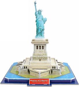 3D Puzzle Statue of Liberty Model Architecture Buildings Set