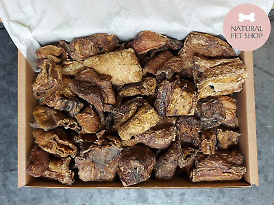 Beef Lung Jerky Natural Dog Treats Chews Healthy Low Fat Puffed • 5.99£