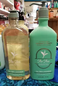 Juego de árbol de té aromaterapia Bath & Body Works + loción corporal de lavanda y espuma de lavado ~ - Imagen 1 de 2