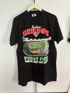 Vintage 1991 Boston Red Sox Fenway Park T Shirt - Picture 1 of 3