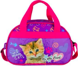 Katze Cat Mitze REISETASCHE TASCHE SPORTTASCHE SCHULTASCHE neu - Bild 1 von 1
