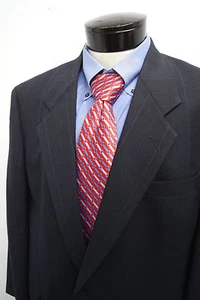 HART SCAFFNER MARX BLAUER NADELSTREIFEN BLAZER 2 KNÖPFE GR 46R HERREN ^ 1013 - Bild 1 von 5