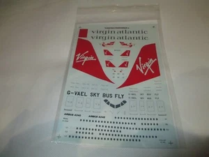 LIVERIES UNLIMITED 1:144 AIRBUS A340.-300 VIRGIN ATLANTIC DECAL SET - Imagen 1 de 3
