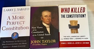 Lot of 3 Harcover Books on the U.S. Constitution - Imagen 1 de 7