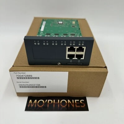 Avaya IP Office 500 IP500 4 Port Expansion Card 700472889 - Image 1 of 2