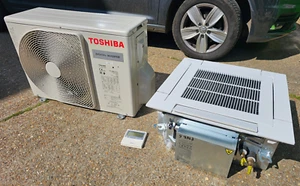 Toshiba Air Conditioning Cassette 5Kw RAV-RM561MUT-E RAV-GM561ATP-E 18000BTU - Picture 1 of 10