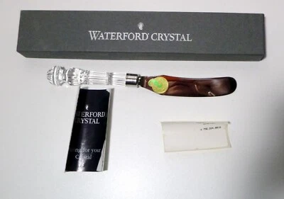 NEW *VINTAGE* Waterford Crystal WAT 01 Butter Knife 7 3/4" Made in IRELAND NIB Foto 1 de 4