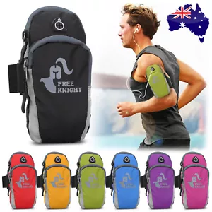 Sports Gym Running Slim Armband for Samsung Galaxy Note S24 S23 Plus Arm Band - Picture 1 of 7