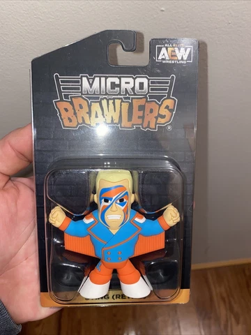 AEW Sting (Retro) Micro Brawler Micro Brawlers Exclusive WCW Cover
