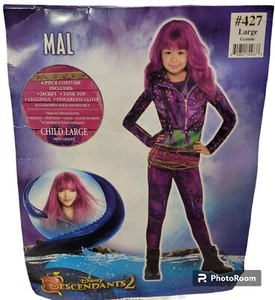 Disney Descendants 2 Isle of the Lost MAL Child Costume - Choose Size - NEW - Picture 1 of 1